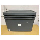 3PCS 45gal Latching Storage Tote - Brightroom: Portable Plastic Container with Lid