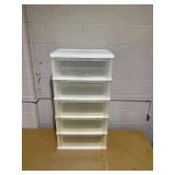 IRIS USA 5 Drawer Wide Storage Drawer Cart with Caster Wheels