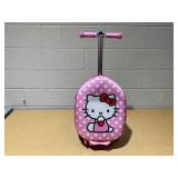 Hello Kitty Hardside Carry On Scooter Suitcase