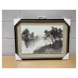 18"x24" Washed Stream Framed Wall Art - Hearth & Hand with Magnolia