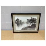 18"x24" Washed Stream Framed Wall Art - Hearth & Hand with Magnolia