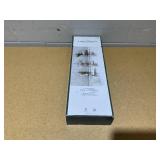 Aluminum Corner Tension Pole Caddy Gray - Threshold: Bath Organizer with Adjustable Shelves