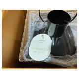 Tall Metal Lantern Black - Threshold