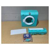 Little Tikes Retro 50s Inspired Washer Dryer Realistic Pretend Play Laundry Washing Machine Appliance