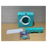 Little Tikes Retro 50s Inspired Washer Dryer Realistic Pretend Play Laundry Washing Machine Appliance