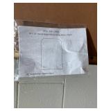 Infinity Mantle Mirror Brass - Threshold