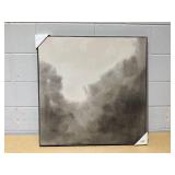 30"x30" Blurry Treetops Framed Wall Art Canvas Board - Threshold designed with Studio McGee