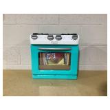 Little Tikes Retro 50s Inspired Oven Realistic Pretend Play Kitchen Appliance