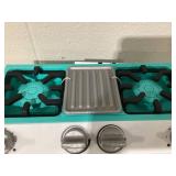 Little Tikes Retro 50s Inspired Oven Realistic Pretend Play Kitchen Appliance