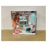 Little Tikes Retro 50s Inspired Oven Realistic Pretend Play Kitchen Appliance