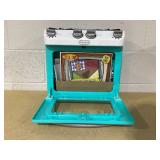 Little Tikes Retro 50s Inspired Oven Realistic Pretend Play Kitchen Appliance
