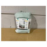 Mainstays 5-Piece Reversible Bed in a Bag Comforter Set with Sheets, Sage, Twin-XL