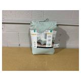 Mainstays 5-Piece Reversible Bed in a Bag Comforter Set with Sheets, Sage, Twin-XL