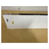 InPlace 48" Slim Low Profile Floating Wall Shelf White - Modern Decor, Wood Composite, Includes Mounting Hardware