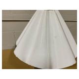 Wavy Shade Collection with Ceramic Base Table Lamp Green - Threshold