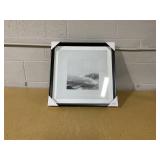 20" x 20" Foggy Shore Framed Wall Art - Threshold designed with Studio McGee: Modern MDF & Glass, Sawtooth Back, Polystyrene Frame