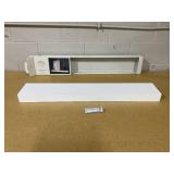 Threshold 36" Floating Wood Shelf