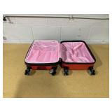 Rockland Red Sonic 20" Hardside Carry-On Spinner