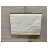 36"x48" Sepia Wilderness Paper Banner: Threshold designed w/Studio McGee, Rustic Pine Frame, Nature Art