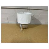 Round Faux Wood Lamp Base Brown - Threshold designed with Studio McGee