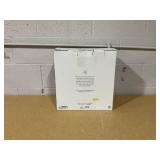 Smoked Glass Floor Lamp Black - Threshold