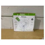 Holmes 16" Blade Breeze Manual Stand Oscillating Fan White