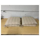 LOT OF 2 43"x21" Woven Outdoor Chair Cushion - Threshold