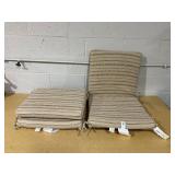 LOT OF 2 43"x21" Woven Outdoor Chair Cushion - Threshold