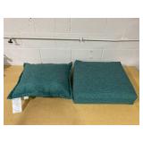 18"x18" Outdoor Square Decorative Pillow and Cushion Threshold