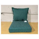 18"x18" Outdoor Square Decorative Pillow and Cushion Threshold