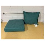 18"x18" Outdoor Square Decorative Pillow and Cushion Threshold