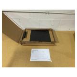 25lb Steel Square Outdoor Patio Market Table Umbrella Base Black - Room Essentials: Weather-Resistant