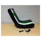 X Rocker Horizon RGB LED Audio Floor Rocker Gaming Chair