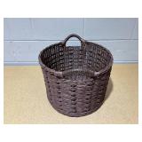 Threshold Round Rattan Decorative Basket