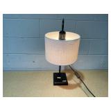 Knox Adjustable Shaded Table Lamp Black - Threshold