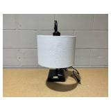 Knox Adjustable Shaded Table Lamp Black - Threshold