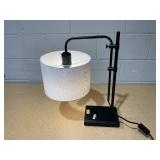 Knox Adjustable Shaded Table Lamp Black - Threshold