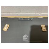 Pleated Brass Round Wall Mirror Antique Finish - Hearth & Hand with Magnolia