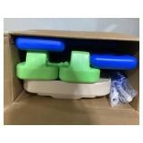 Little Tikes Easy Store Jr. Play Table with Umbrella