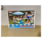 Little Tikes Easy Store Jr. Play Table with Umbrella