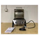 Expert Grill 2-Burner Tabletop Gas Grill, Stainless Steel, 13,000 BTUs