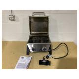 Expert Grill 2-Burner Tabletop Gas Grill, Stainless Steel, 13,000 BTUs