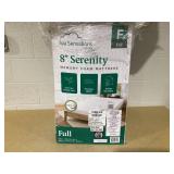 Full Size Zinus Spa Sensations Serenity 8" Memory Foam Mattress