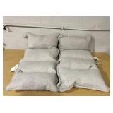 LOT OF 2 43"x21" Heathered Outdoor Chair Cushion - Threshold