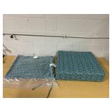 ARDEN Alana Tile Outdoor Deep Seat Cushion Set - 24 W x 24 D in.