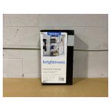 4 Tier Wire Shelving Black - Brightroom: Steel Utility Storage, Adjustable Feet & Shelves