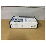 4 Tier Wire Shelving Black - Brightroom: Steel Utility Storage, Adjustable Feet & Shelves