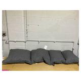 78"x24" Heathered Outdoor Chaise Lounge Cushion - Threshold