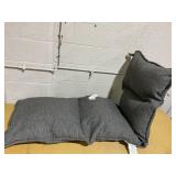 78"x24" Heathered Outdoor Chaise Lounge Cushion - Threshold