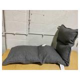 78"x24" Heathered Outdoor Chaise Lounge Cushion - Threshold